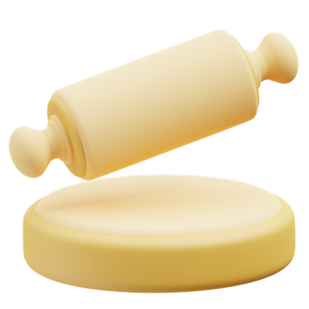 Rolling Pin  3D Icon