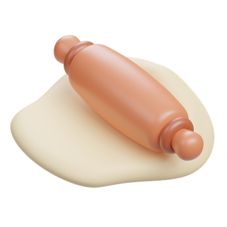 Rolling Pin  3D Icon