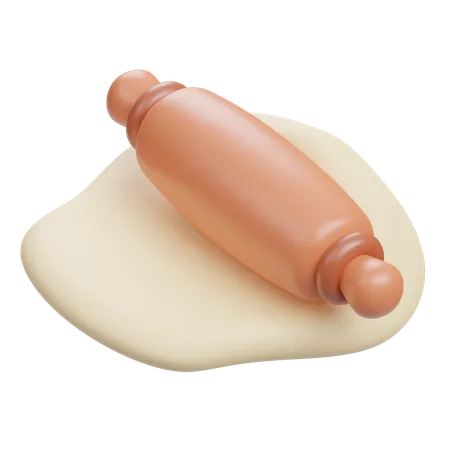 Rolling Pin  3D Icon