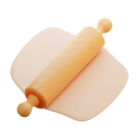 Rolling Pin  3D Icon