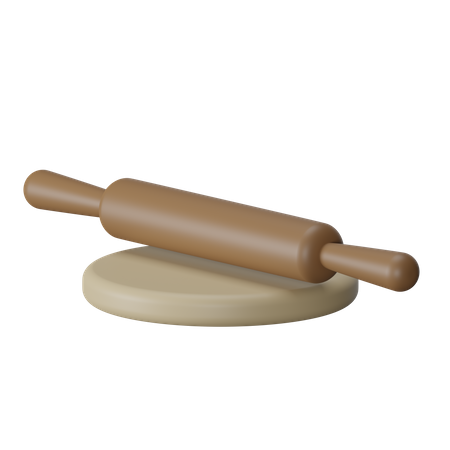 Rolling Pin  3D Icon