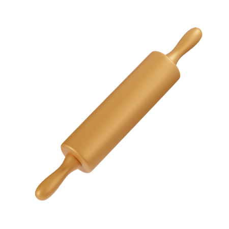 Rolling pin  3D Icon