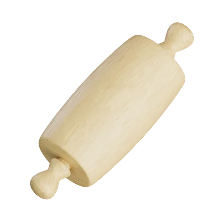 Rolling Pin  3D Illustration