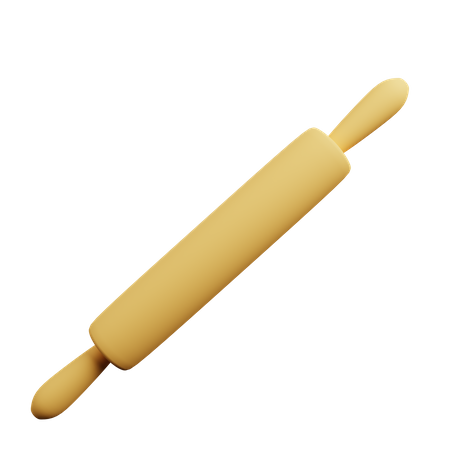 Rolling Pin  3D Illustration