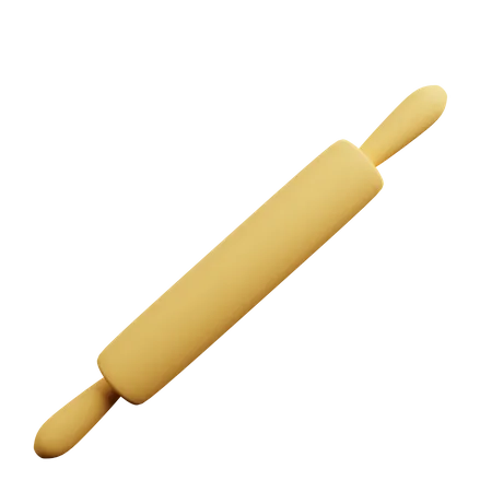 Rolling Pin  3D Illustration