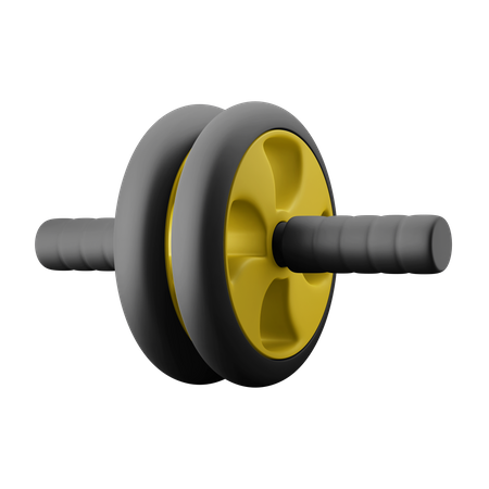 Rolling Wheel  3D Icon