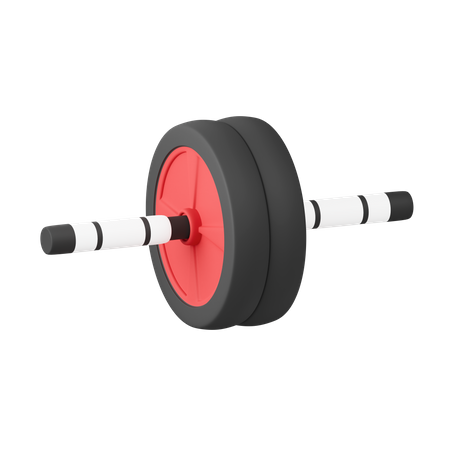 Rolling Wheel  3D Icon