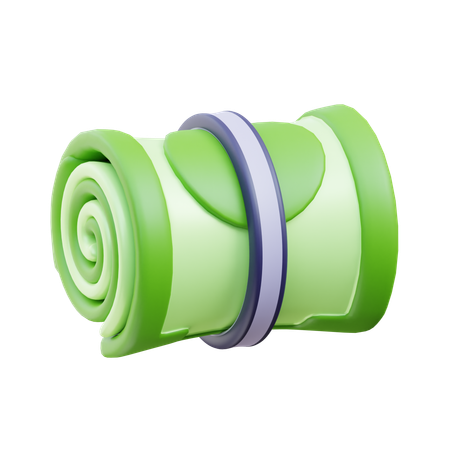 Rollo de dinero  3D Icon