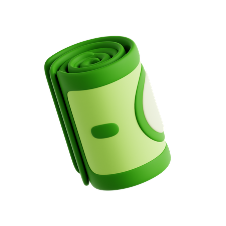 Rollo de dinero  3D Icon