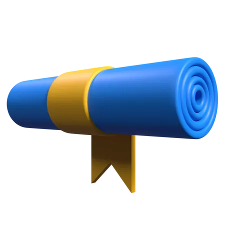 Rollo de papel  3D Icon