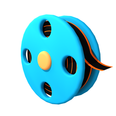 Rollo de película  3D Icon