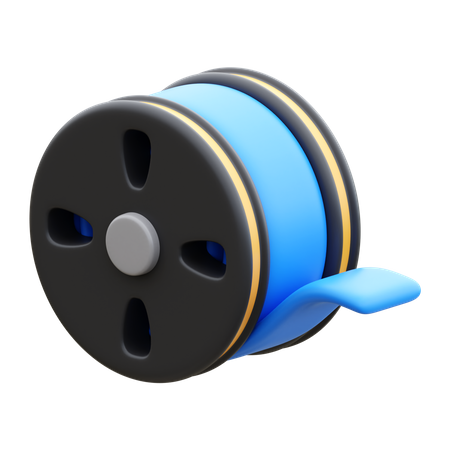 Rollo de película  3D Icon