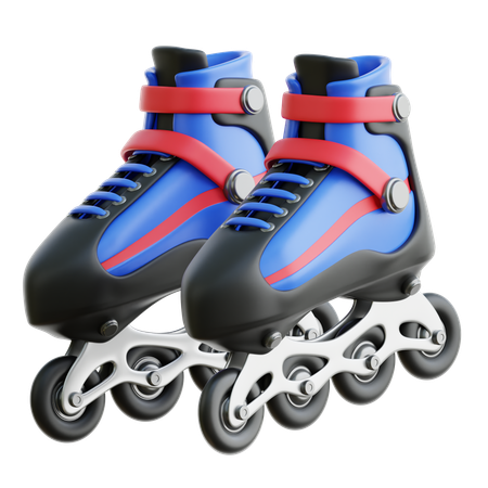 Roller Skates  3D Icon