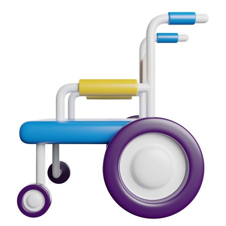 Rollstuhl  3D Icon