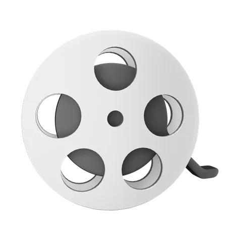 Rolo de cinema  3D Icon