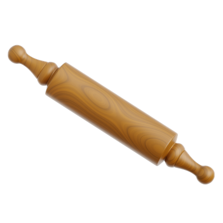 Rolo de madeira  3D Icon
