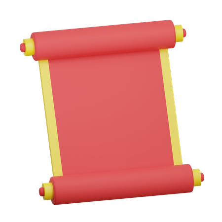 Rolo de papel  3D Icon
