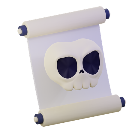 Rolo de papel mortal  3D Icon