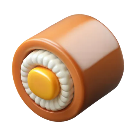 Rolo de sushi  3D Icon