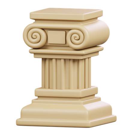 Roman Pole  3D Icon