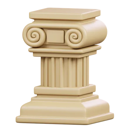 Roman Pole  3D Icon