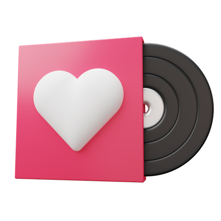 Romance Classic Vinyl Album  3D Icon