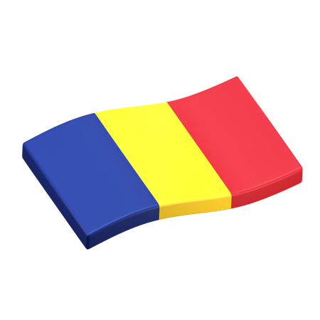 Romania  3D Icon