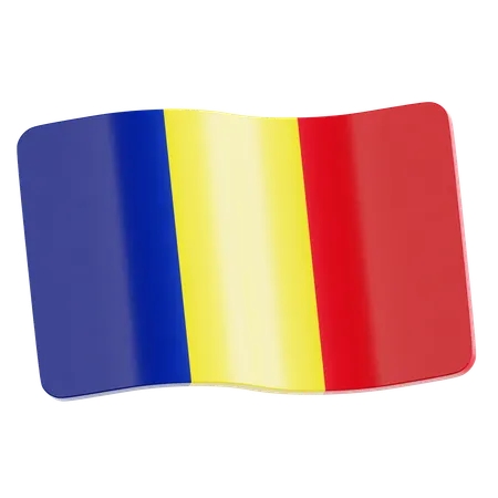 Romania  3D Icon