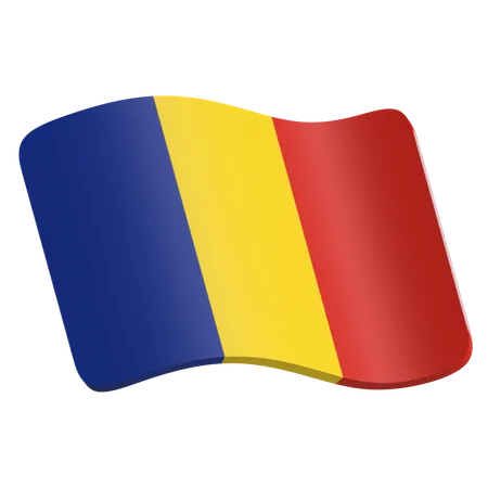 Romania  3D Icon