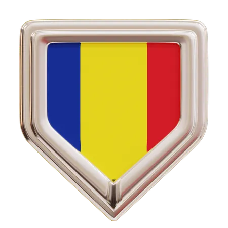 Romania  3D Icon