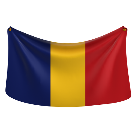 Romania  3D Icon