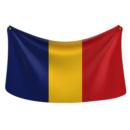 Romania  3D Icon