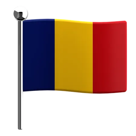 Romania  3D Icon