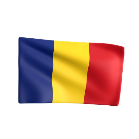 Romania  3D Icon