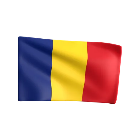 Romania  3D Icon