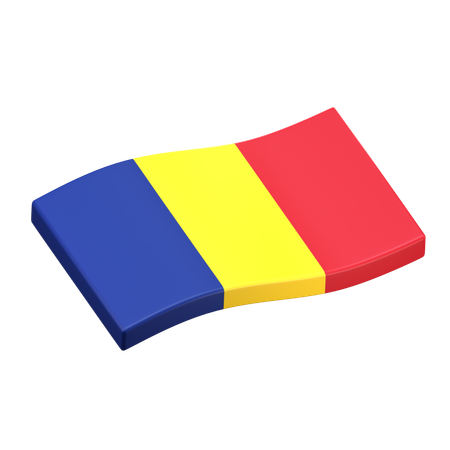 Romania  3D Icon