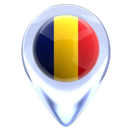 Romania  3D Icon