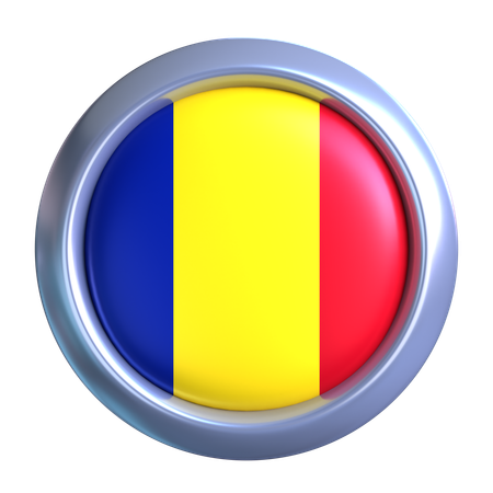 Romania Emblem  3D Icon