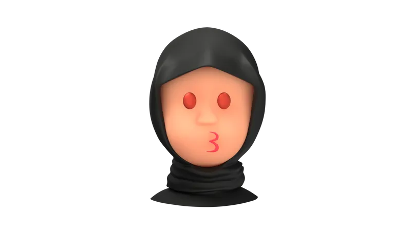 Romantic Arab Woman emoji  3D Emoji