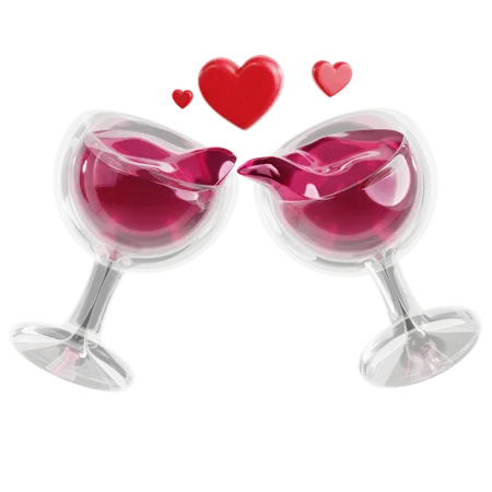 Romantic Cheers  3D Icon