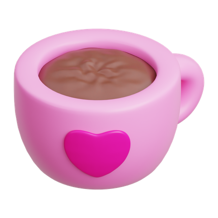 Romantic Couple Drink  3D Icon