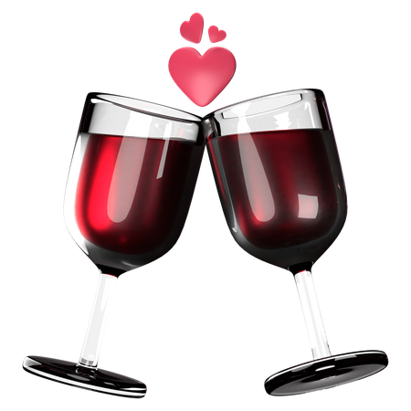 Romantic Date  3D Icon