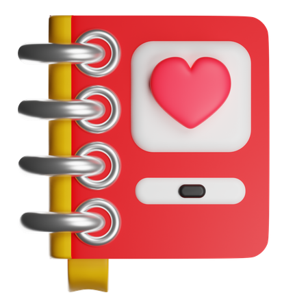 Romantic Novel  3D Icon