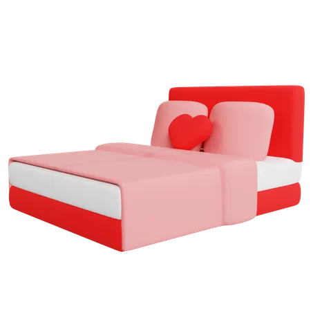Romantic Valentine Bed