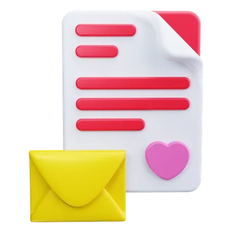 Romantik  3D Icon