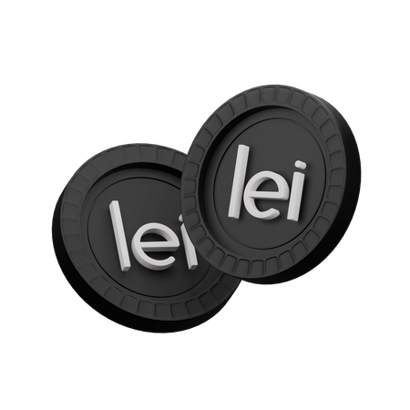 Leu romeno  3D Icon