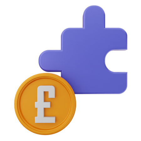 Rompecabezas de la libra  3D Icon