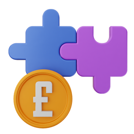 Rompecabezas de la libra  3D Icon