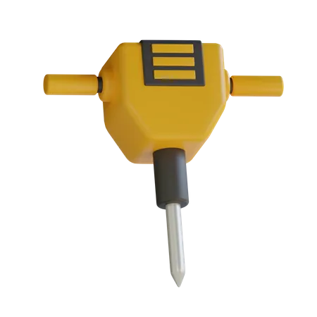 Rompedor hidráulico  3D Icon