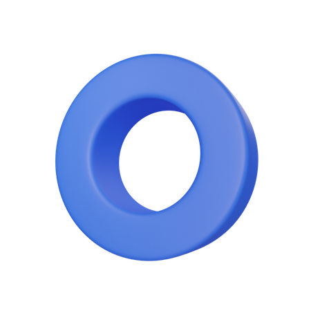 Rond  3D Icon